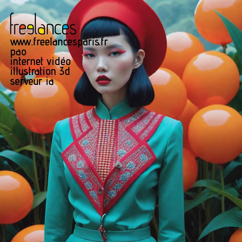 Pao mise en page internet vidéo illustration 3d serveur IA générative AI freelance paris studio de création magazines lhb2fbu0